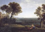 Claude Lorrain, Ariadne and Bacchus on Naxos (mk17)